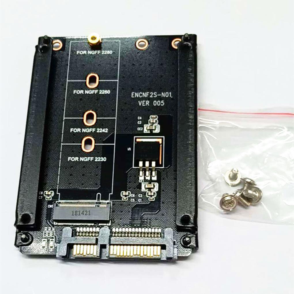 Bảng Mạch Chuyển Đổi NGFF Sang 2 5 SATA M2 22Pin Cho Máy Tính