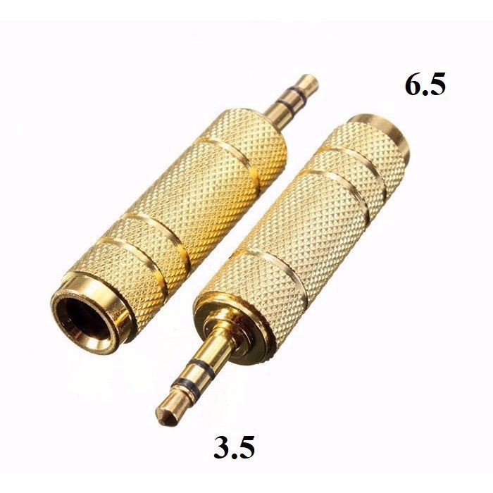 Compo 2 đầu chuyển từ jack 6.5 Li sang lỗ 3.5 Li