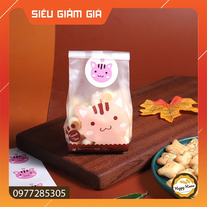 Túi bánh quy Kẹo Cookie Baking nhiều size nhiều mẫu