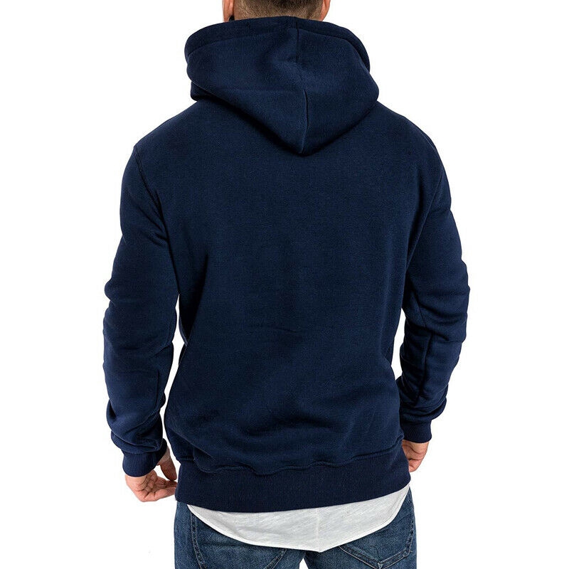Áo Hoodies tay dài phối nút phong cách thể thao năng động cho nam | BigBuy360 - bigbuy360.vn