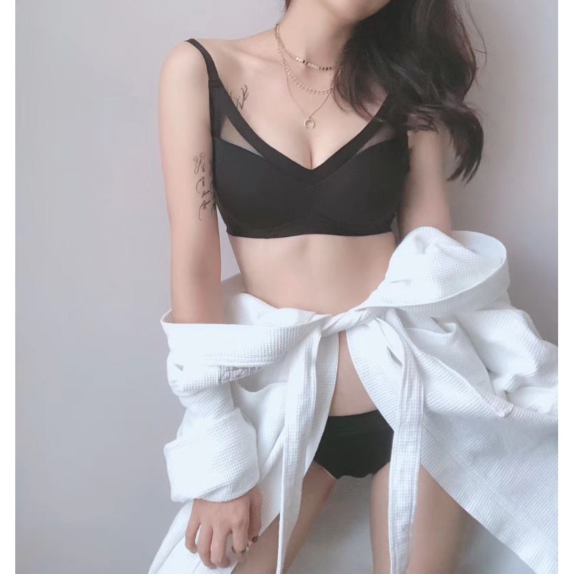 (Thanh lý) Áo Lót Không Gọng Đệm Mỏng Giấu Viền Phong Cách Nhật Bản B347