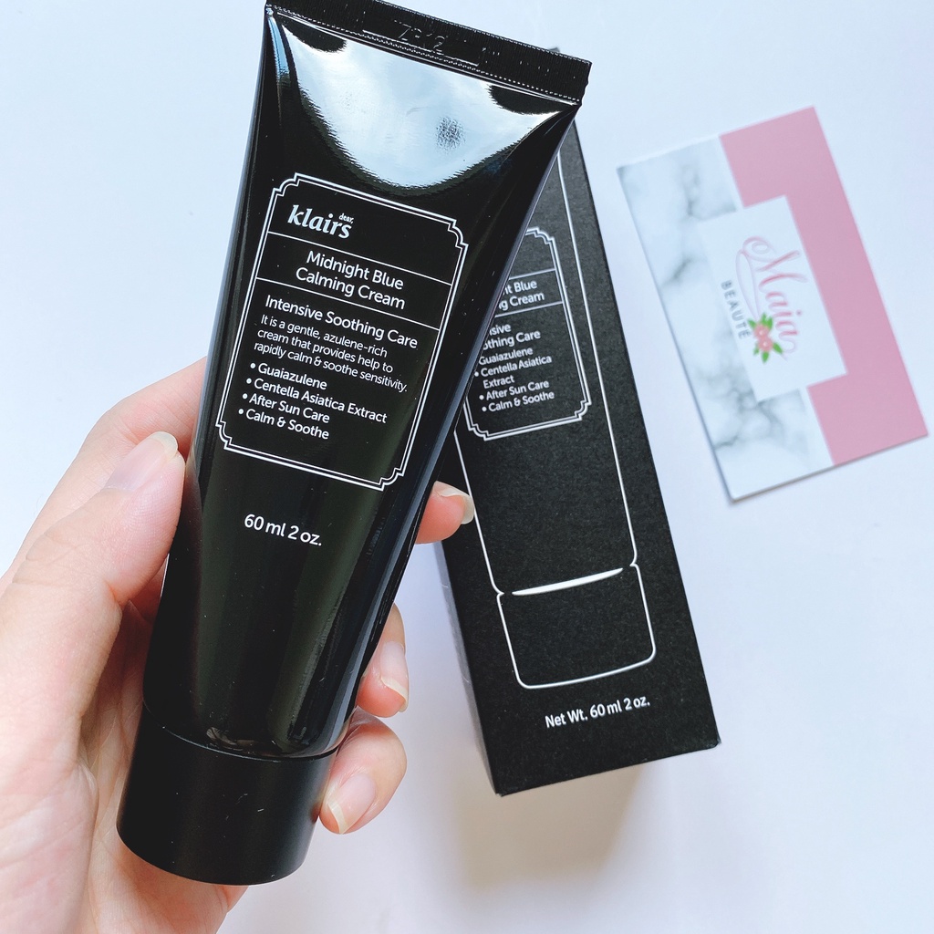 Kem Dưỡng Làm Dịu Và Phục Hồi Da Dear Klairs Midnight Blue Calming Cream