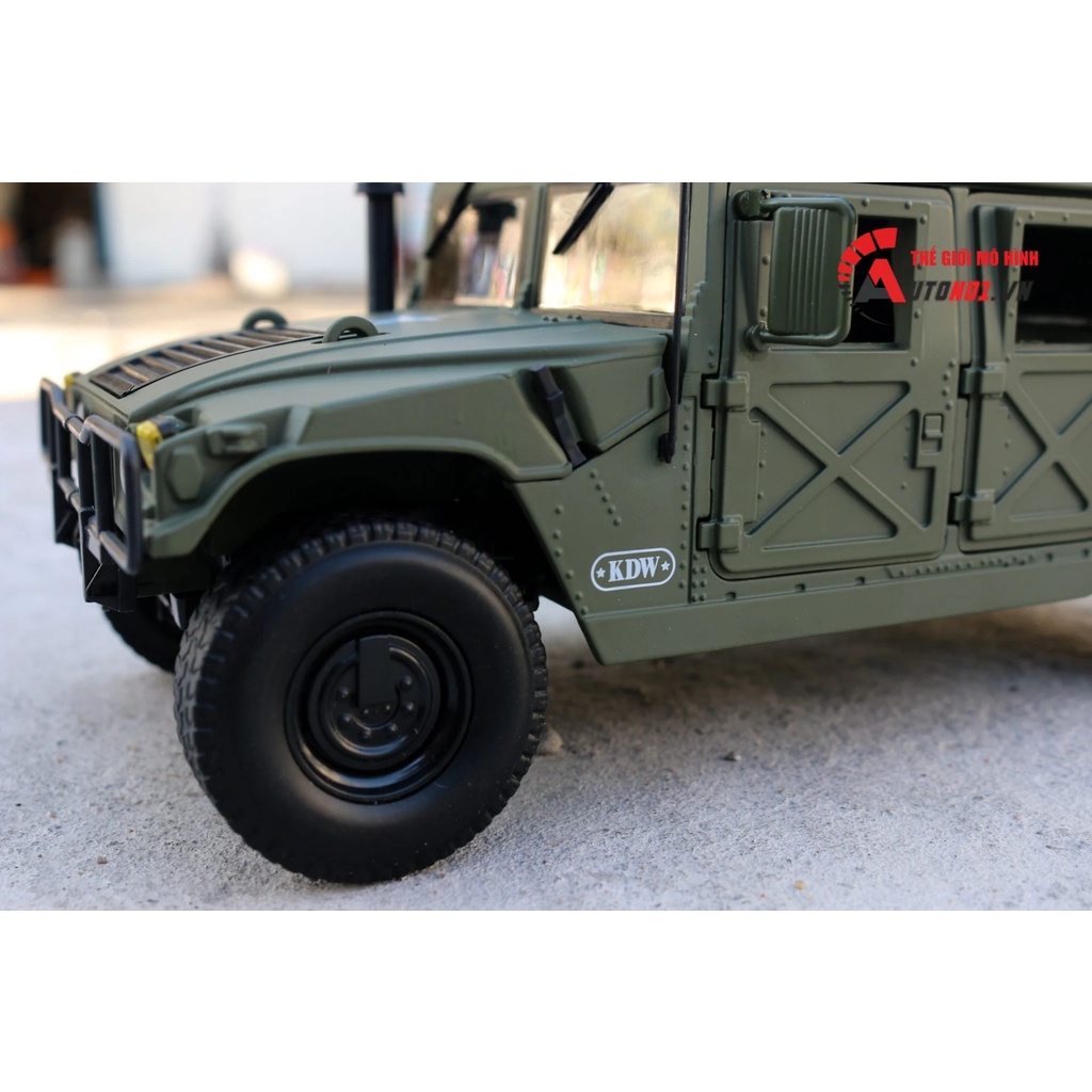 MÔ HÌNH XE BỌC THÉP QUÂN SỰ HUMMER HUMVEE 1:18 KAIDIWEI 1469