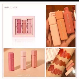 Set son kem Hold Live Mist Matte Lip 3 cây