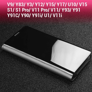 Bao da tráng gương cho Vivo V9/ V11/V11i/V15/V15 Pro/Y3/Y12/Y15/Y17/Y83/Y91/Y91C/Y90/Y91i/ Y93/S1/S1 Pro/ U1/ U10