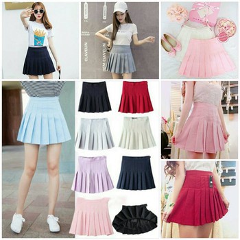 Chân váy xếp ly  - Chân váy tennis Uzzlang | BigBuy360 - bigbuy360.vn