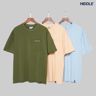 Áo thun nam không cổ form rộng cao cấp, áo phông nam HIDDLE HI Pocket - Hàng nhập khẩu