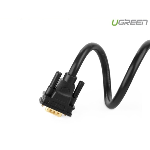 Cáp VGA dài 10M cho Màn Hình Ugreen 11633 - Hàng Chính Hãng
