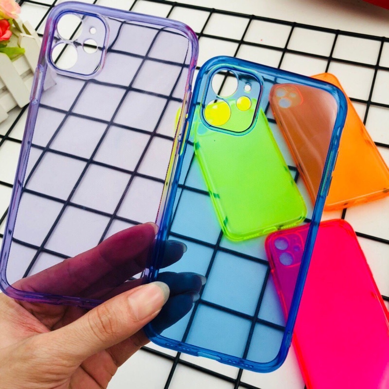 ốp trong màu dạ quang halogram