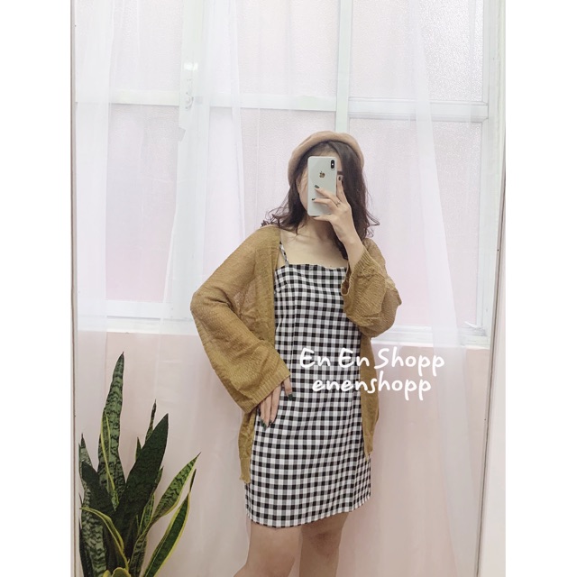 [ẢNH THẬT] Cadigan len mỏng khoác nhẹ (A232)