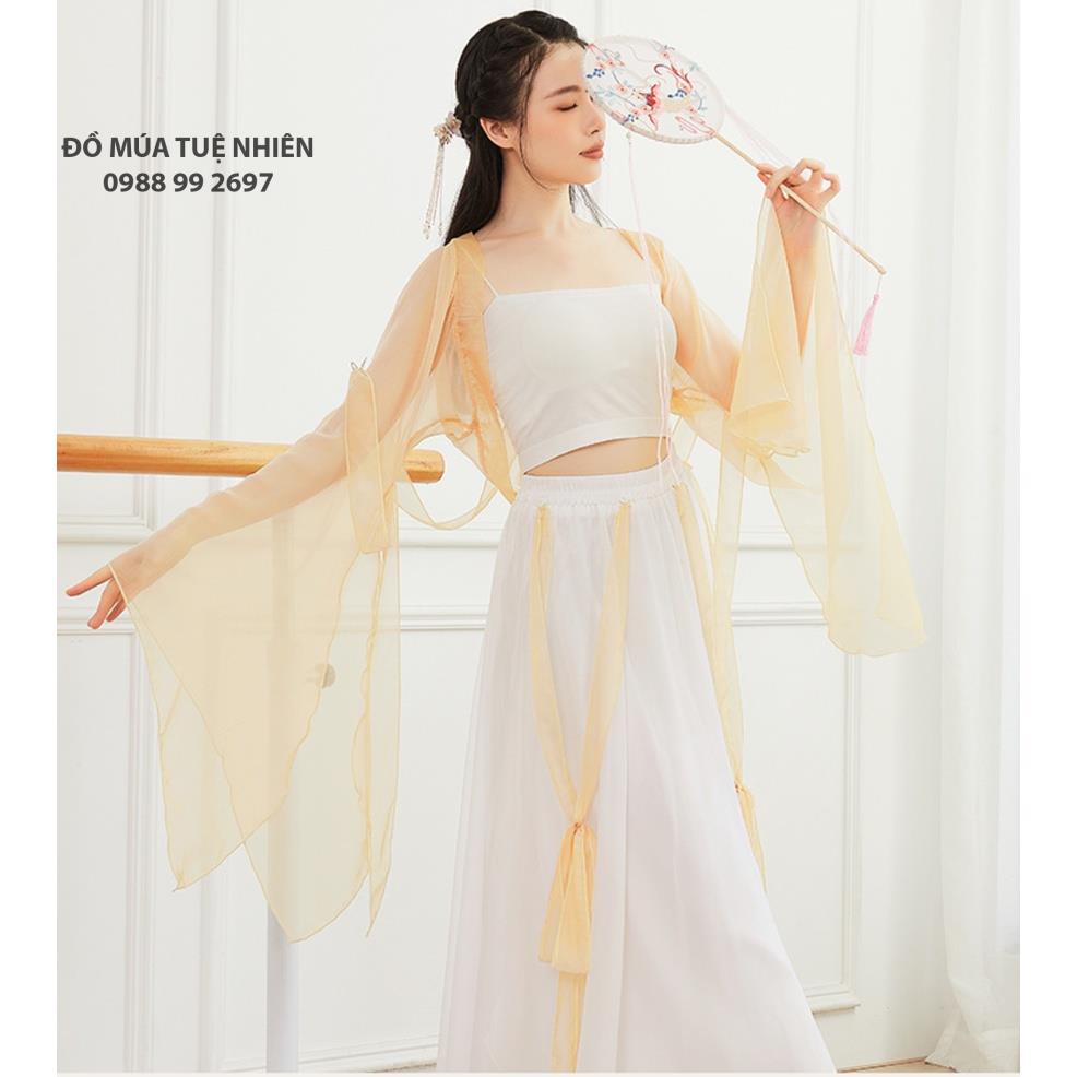 # A201 | Áo Khoác Cardigan Họa Tiết Bướm Truyền Thống Trung Hoa Cổ Điển - Đồ Múa Tuệ Nhiên