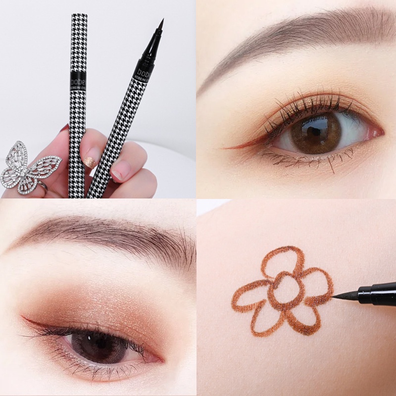 Bút kẻ mắt nước SUAKE 0.01mm màu siêu mịn chống nước lâu trôi nhanh khô