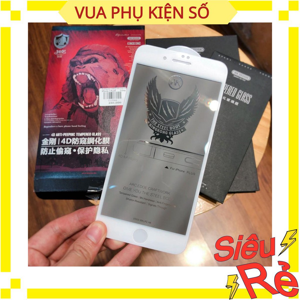 💥 ĐÃ CÓ IPHONE 12  PRO / MAX 💥 SIÊU KÍNH CƯỜNG LỰC KING KONG CHỐNG NHÌN TRỘM XS MAX X XS XR 8plus 7plus 8 7 6splus 6plus