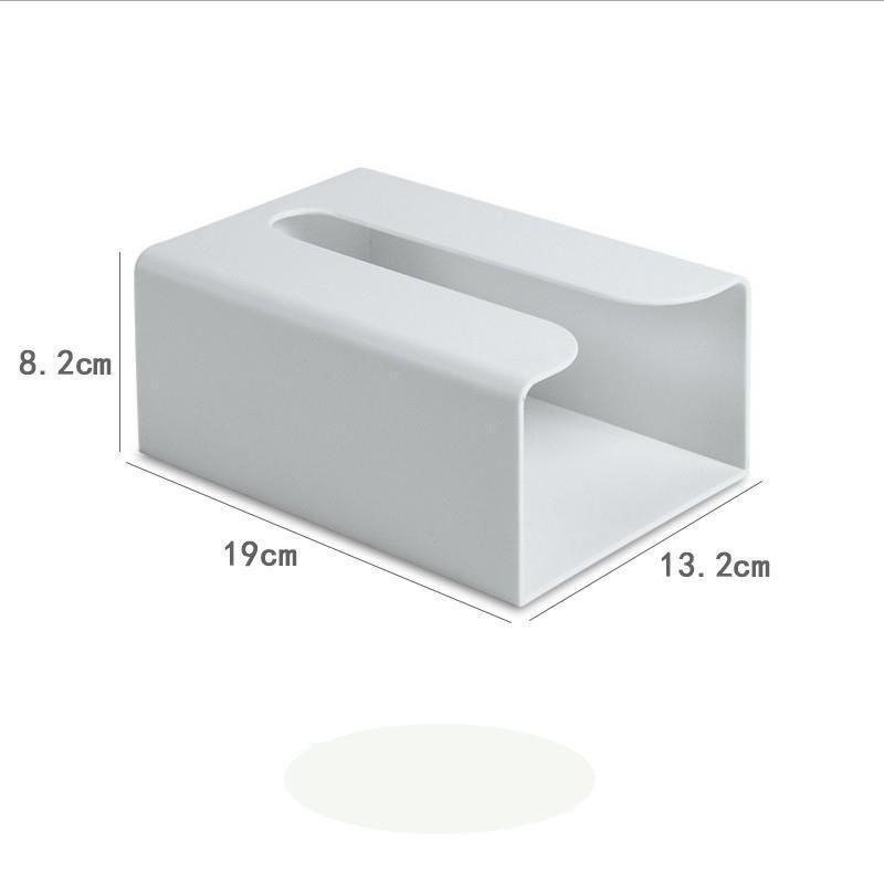 Hộp đựng khăn giấy rút đồ dùng đa năng dán tường