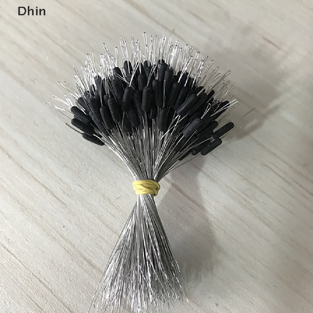 Set 300 Phao Chặn Phao Câu Cá Bằng Cao Su Hình Trụ