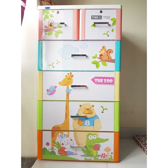 Tủ nhựa 5 tầng Duy Tân Tabi-L