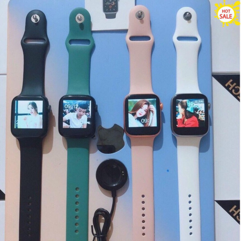 freeship 🌸 SmartWatch Watch 5 Thay Đổi Hình Nền Cá Nhân 🌸 Đồng Hồ Thông Minh Nghe Gọi 🌸 Đo Nhịp Tim Chăm Sóc Sức Khỏe