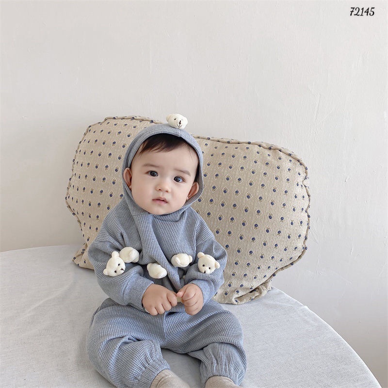 Bộ len Gấu cho bé