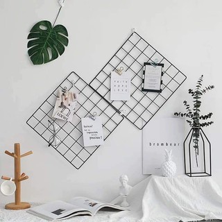 khung sắt trang trí tường 35x35 kèm đinh treo