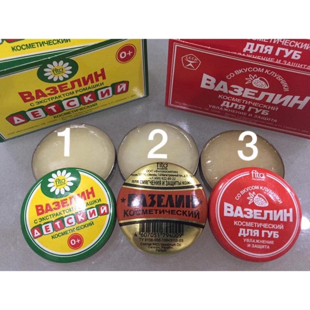Sáp nẻ hộp sắt của nga
