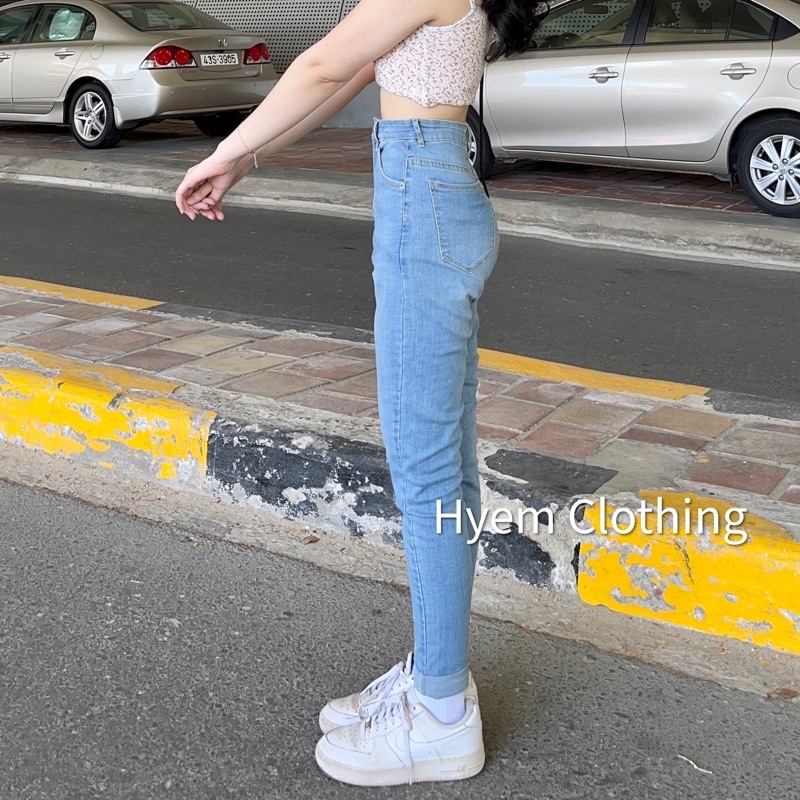 [NEW] Quần jean nữ lưng siêu cao dáng skinny ôm sát, hàng cao cấp - Ms02