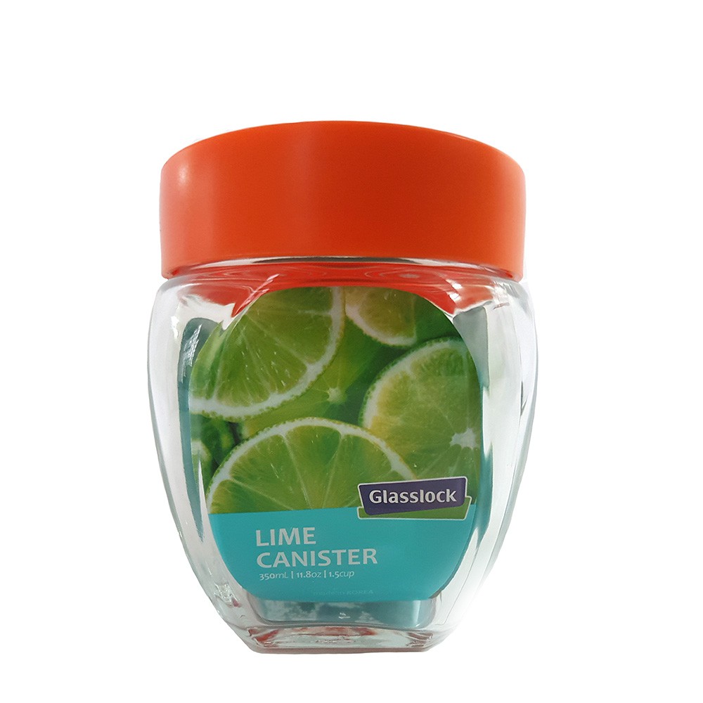 Hũ thủy tinh nắp vặn GLASSLOCK 350ml IP537P