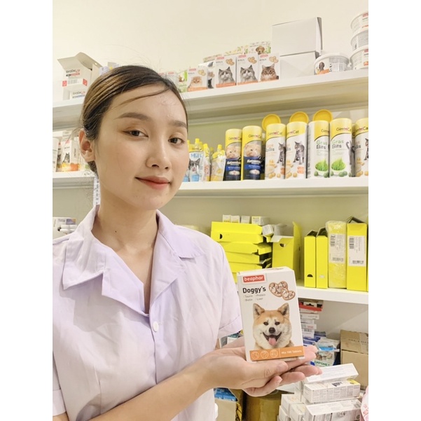 Phô mai tăng cân cho chó, vitamin cho chó bổ sung vitamin toàn diện cho chó BEAPHAR nhập Đức
