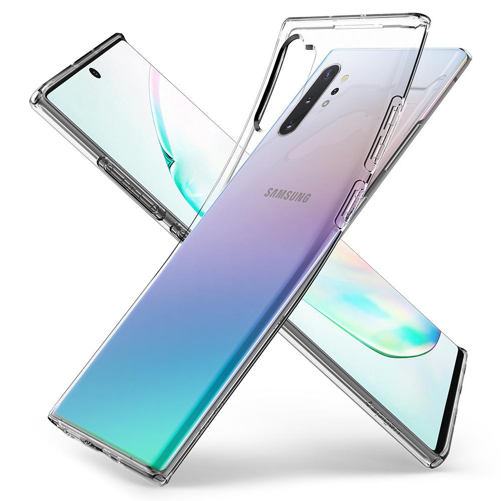 Ốp lưng chống sốc Spigen Liquid Crystal trong suốt cho Samsung Galaxy Note 10 Plus | Note 10