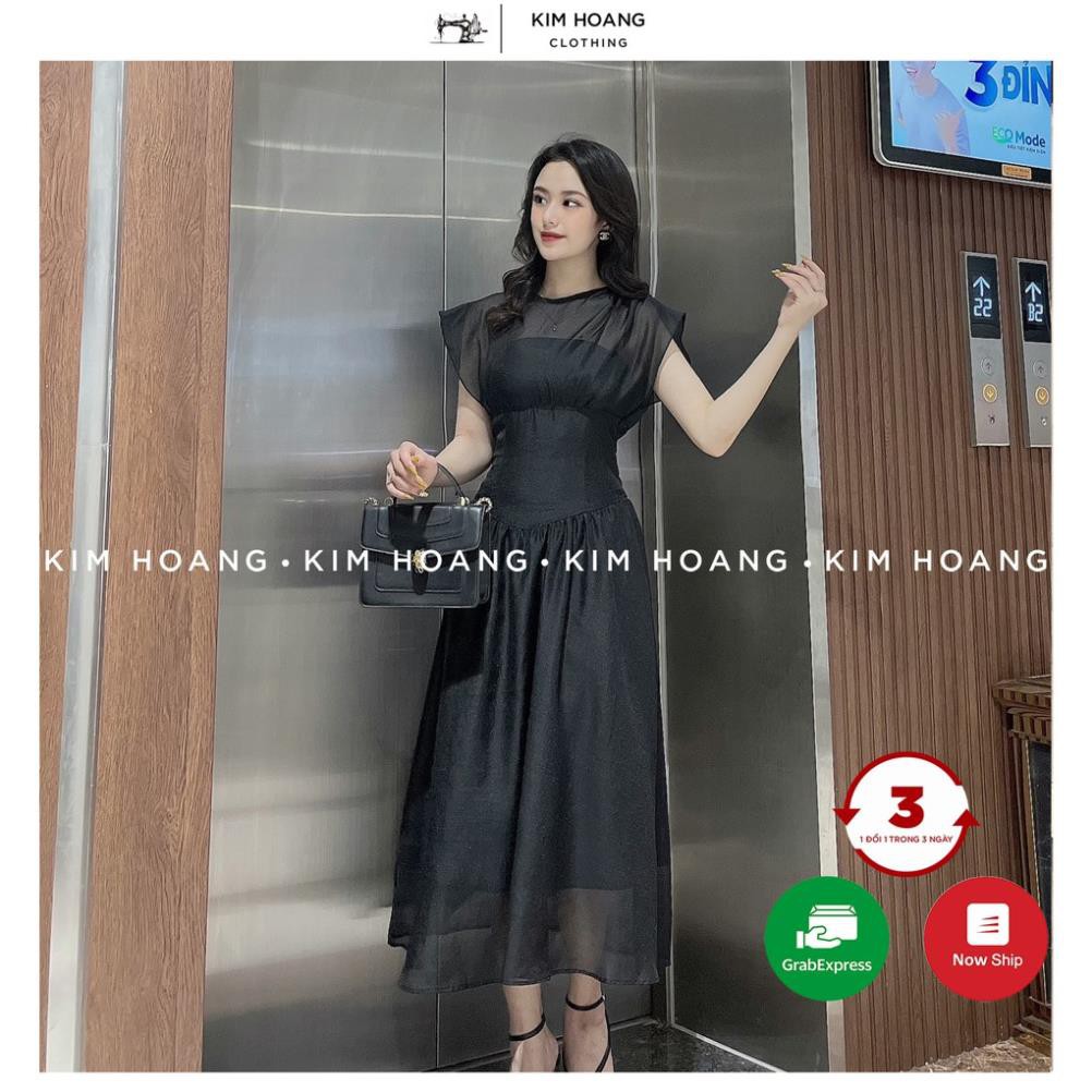 Váy đầm dự tiệc sang trọng thiết kế cao cấp tơ óng chiết eo body sexy | BigBuy360 - bigbuy360.vn