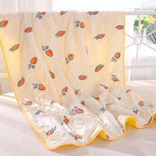 Chăn mền đắp cho bé vải cotton mềm mát, chắn đắp mùa hè