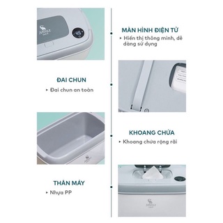 Máy làm ấm khăn ướt Moaz Bebe (Hàng chính hãng - Bảo hành 12th)