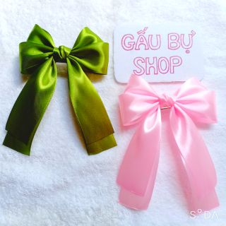 Kẹp tóc nơ / kẹp tóc tiểu thư Hàn Quốc đuôi dài