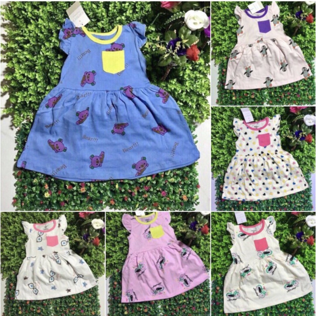 Đầm Váy Bé Gái Cotton 4 Chiều từ 8-25Kg