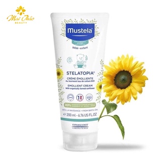 Mustela Kem Dưỡng Da Mặt Và Cơ Thể Cho Trẻ Sơ Sinh & Em Bé Da Chàm Thể