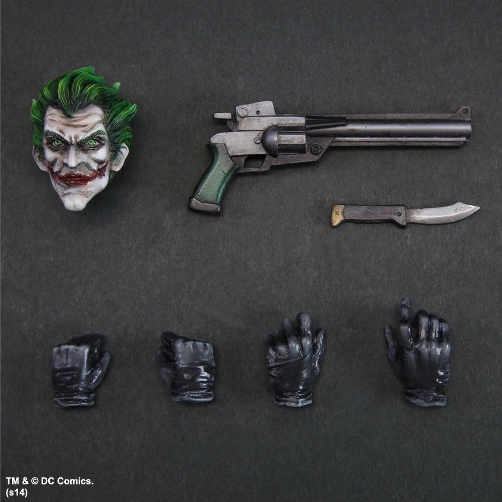 Mô hình Play Arts Joker ver Batman Arkham Origins - PAK