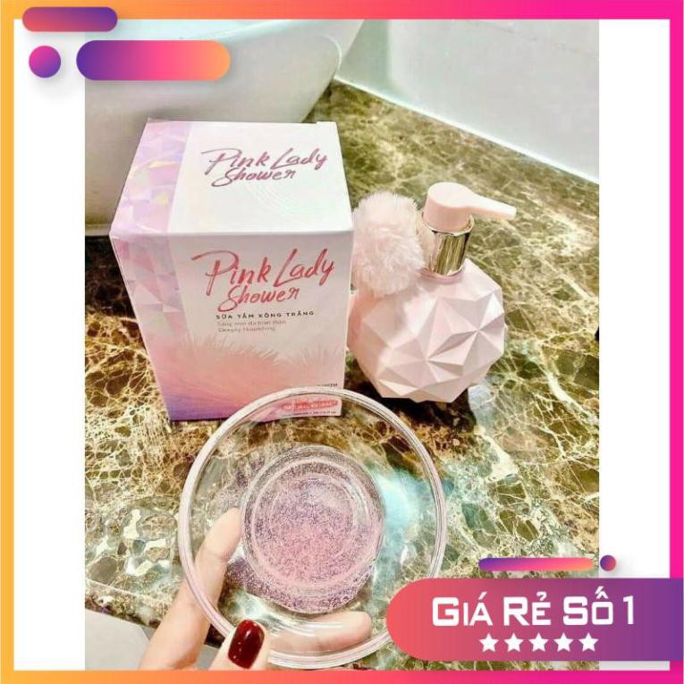 [CHÍNH HÃNG 100%] SỮA TẮM XÔNG TRẮNG PINK LADY SHOWER 300ML, CÔNG NGHỆ LÀM TRẮNG DA NHANH SAU MỖI LẦN TẮM | BigBuy360 - bigbuy360.vn