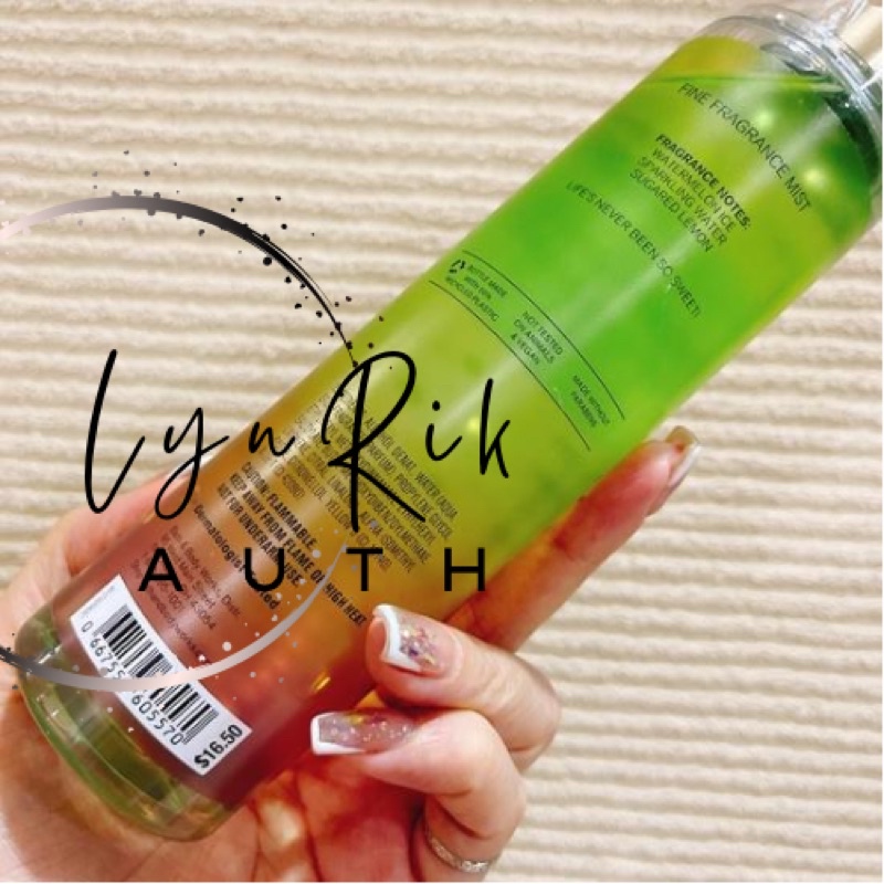 Auth_WATERMELON LEMONADE - Xịt Thơm Toàn Thân Body Mist Bath & Body Works