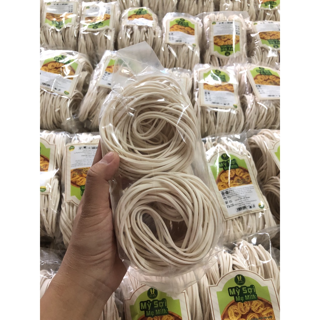 Mì sợi khô – Mỳ sợi chay - Bánh canh khô loại đặc biệt gói 400gram thơm ngon chế biến món chay, mặn