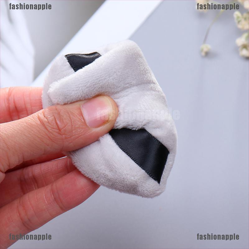 Mút Trang Điểm Mini Hình Tam Giác Bằng Cotton Satin