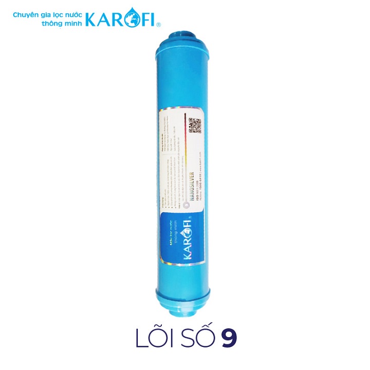 Lõi lọc nước số 9 RO Karofi - Nano Sliver