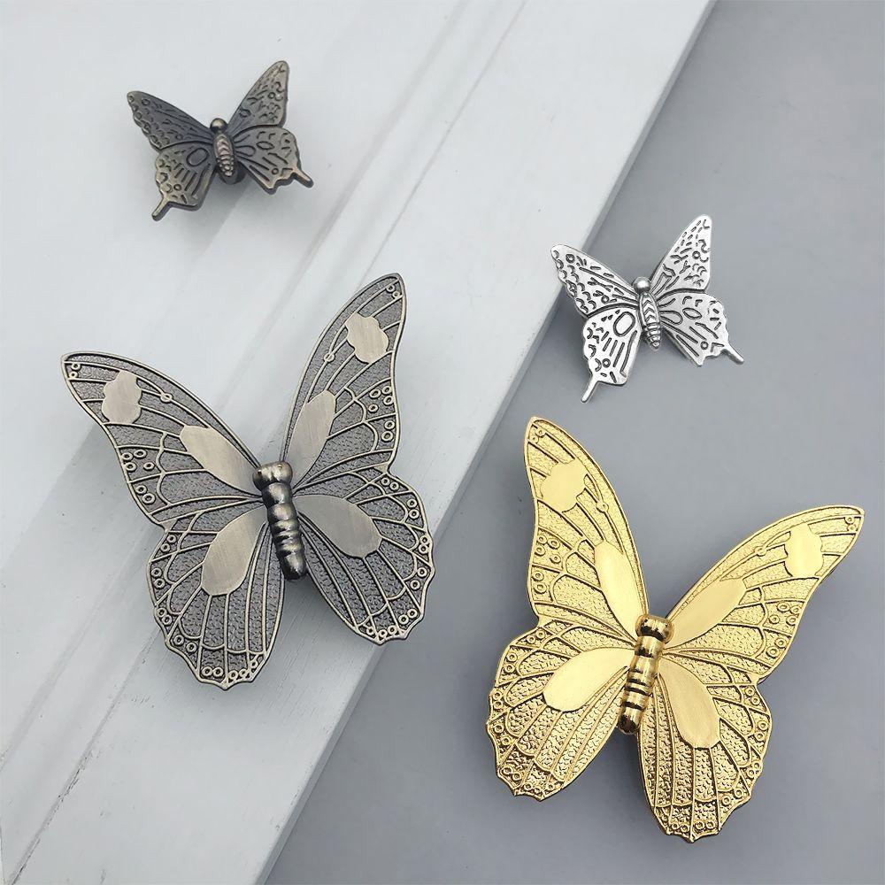 LAKAMIER Bộ 2 Tay Nắm Cửa Hình Bướm