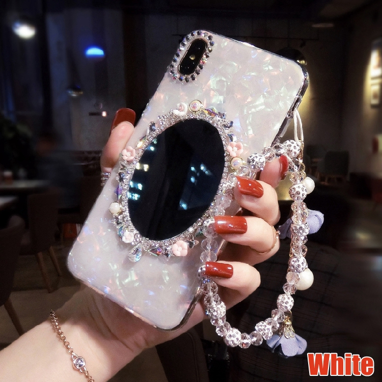 Ốp Điện Thoại Họa Tiết Vân Đá Kèm Vòng Đeo Tay Sang Trọng Cho iPhone 6 6s 7 8 Plus SE 2020 X XS Max XR 11 Pro Max