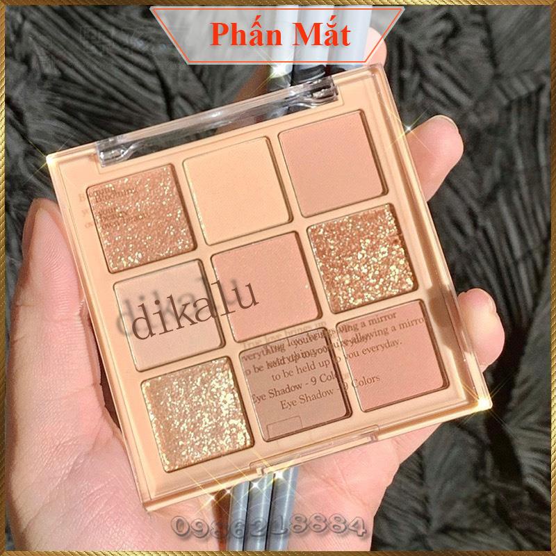 Bảng phấn mắt 9 ô Dikalu Blooming Your Own Beauty trang điểm mắt DYO1