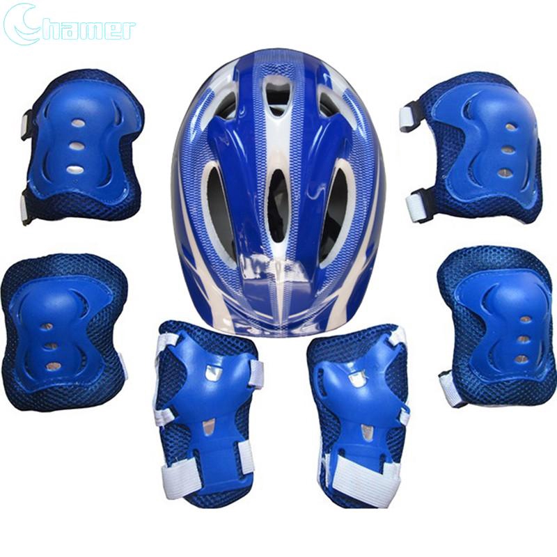 Bộ 7 phụ kiện bảo vệ đầu và chân tay cho bé chạy xe đạp/trượt patin