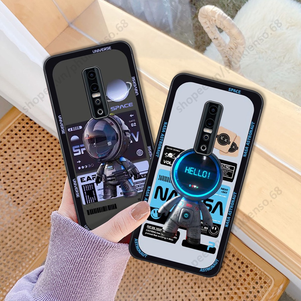 Ốp lưng Vivo V17 Pro hình người máy, robot nasa đáng yêu dễ thương