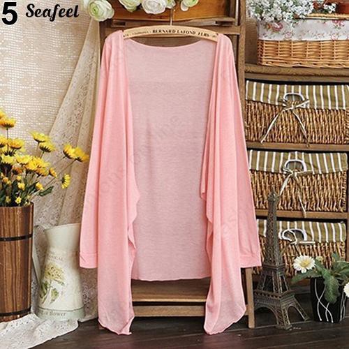 Áo Khoát Đi Biển Cardigan Đơn Giản Dài Tay | BigBuy360 - bigbuy360.vn