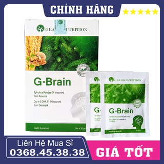 Cốm sữa tảo non G-Brain - Hỗ trợ bổ sung DHA, các Vitamin hỗ trợ phát triển não bộ cho trẻ