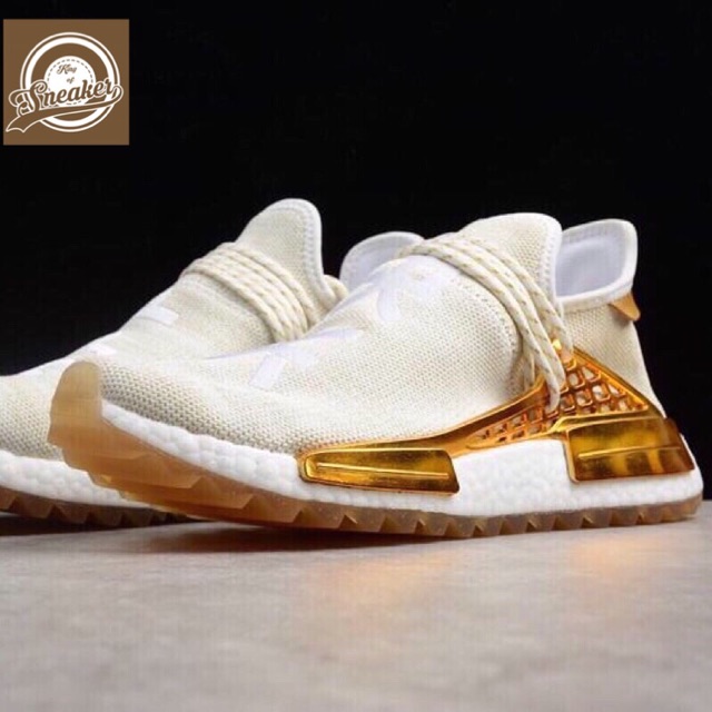 sale SALE NEW | Bán Chạy | Giầy thể thao NMD Human race trắng vàng thời trang nam nữ . 2020 2020 WT ' , * # ˢ : ' L . .