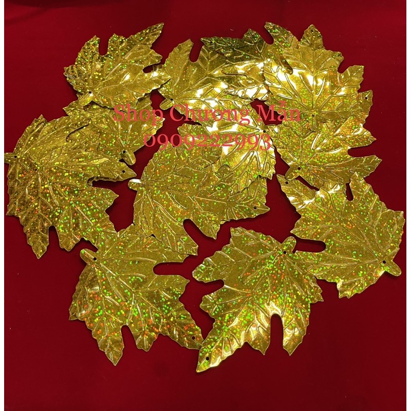 100G Lá Sa Kê 75x95mm Kim Sa Làm Cây Tài Lộc