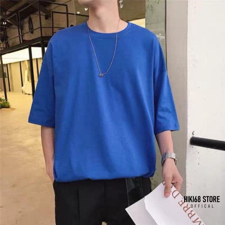 Áo Thun Unisex  N7 Tay Lỡ From Rộng , Áo Phông Nam Nữ Nhiều Màu Siêu Hot Chất 100% Cotton